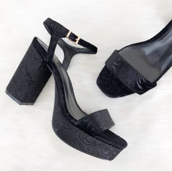 SHELLYS LONDON Billy Platform Sandal - Picture 1 of 7